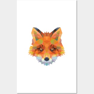 Fractal Red Fox Posters and Art